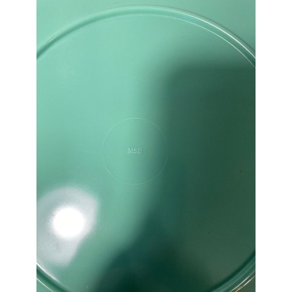Vintage MSE Set Of 8 bowls and 8 plates Melamine melmac teal - Picture 3 of 8